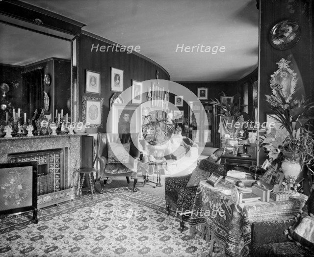 The green corridor in the White Lodge, Richmond Park, London, 1892. Artist: Bedford Lemere and Company