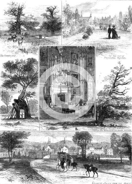 The Royal Visit to Welbeck Abbey, 1881. Creator: Unknown.