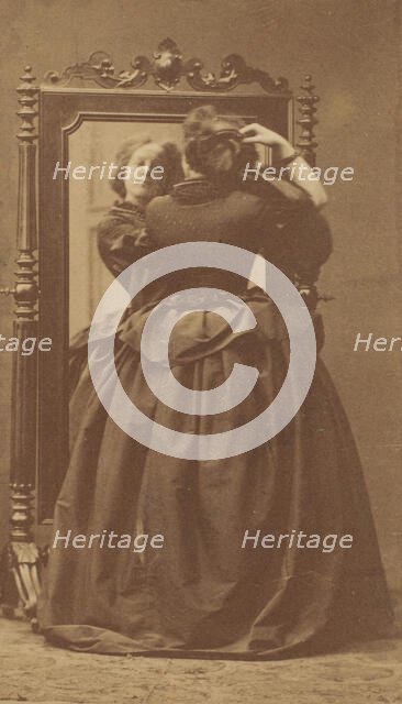 La Psyché, 1860s. Creator: Pierre-Louis Pierson.