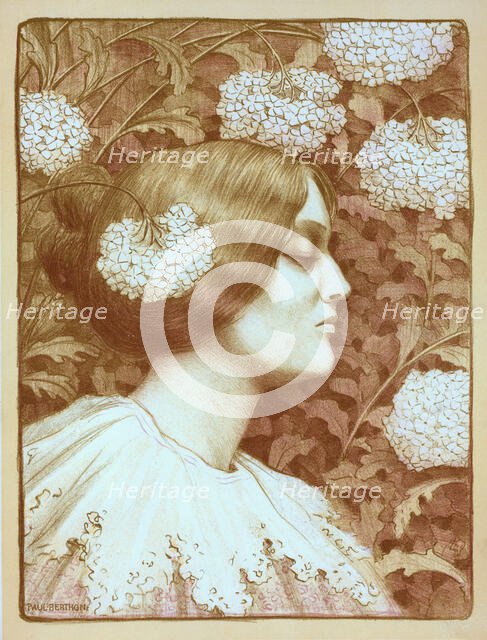 Dessin original pour les "Maîtres de l'Affiche"., c1900. Creator: Paul Berthon.