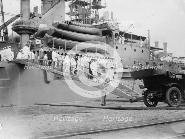 Adm. Togo on NORTH DAKOTA, between c1910 and c1915. Creator: Bain News Service.