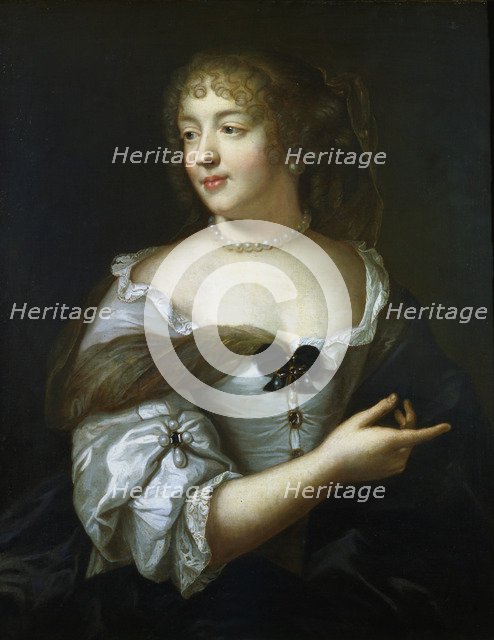 'Madame de Sevigne', French courtier and letter writer, 17th century. Artist: Claude Lefebvre