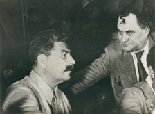 Stalin and Maxim Litvinov, 1935.