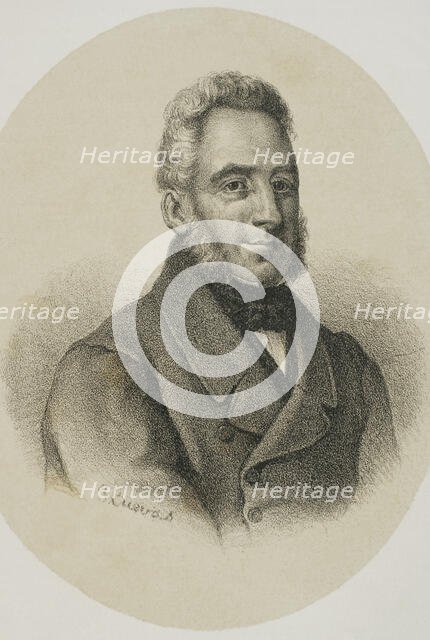 Francisco Espoz y Mina, (1781-1836), Spanish military, 1868. Creator: Jose Cuevas.