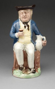 Rodney's Sailor Toby Jug, Staffordshire, 1780/90. Creator: Ralph Wood the Younger.