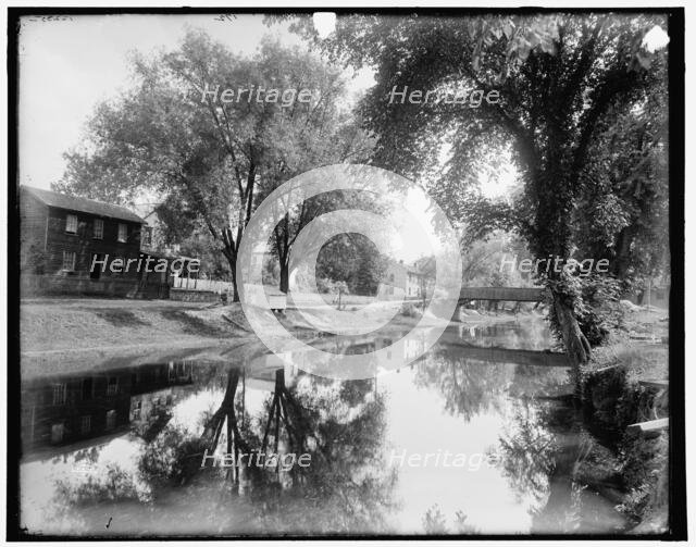 The Canal near Shickshinny, Pa., c1900. Creator: Unknown.