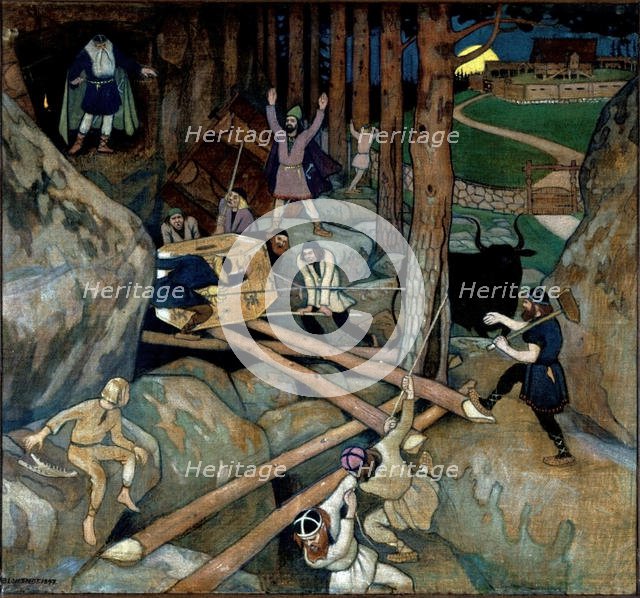 The Abduction of Sampo (Sammon ryöstö), 1897.