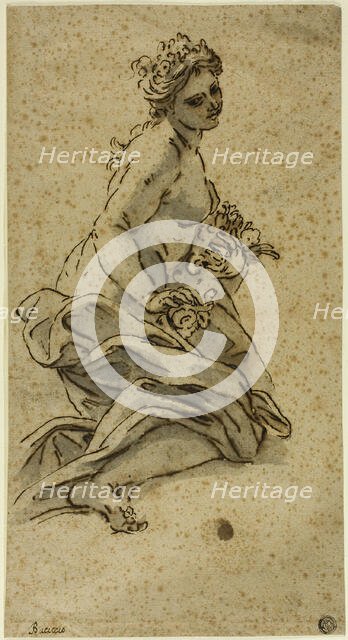 Flora, n.d. Creator: Giovanni Battista Gaulli Baciccio.