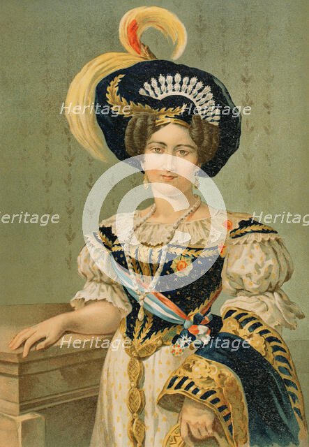 Maria Francisca of Braganza (1800-1834), Portuguese infanta of the House of Braganza..., 1889. Creator: Unknown.