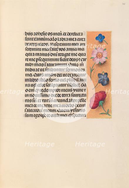 Hours of Queen Isabella the Catholic, Queen of Spain: Fol. 245r, c. 1500. Creator: Master of the First Prayerbook of Maximillian (Flemish, c. 1444-1519); Associates, and.