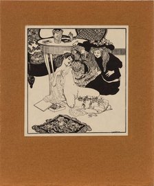 From "Jeux d'Amour de la jeunesse", c1907. Creator: Bayros, Franz von (1866-1924).