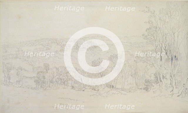 Distant View of Lowther Castle (Park Scene), 1809. Artist: JMW Turner.