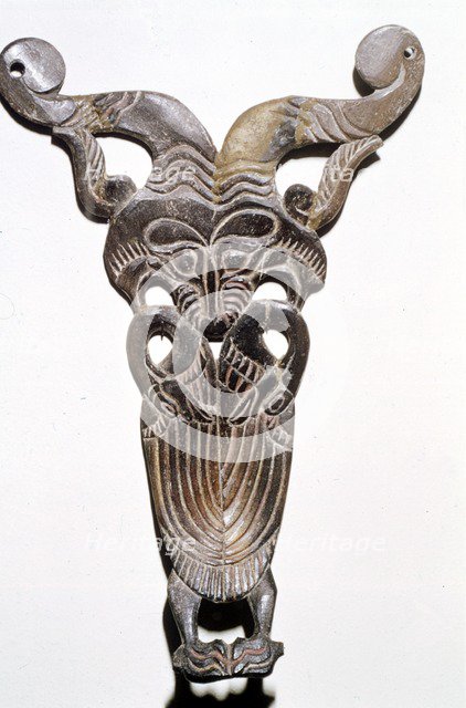 Horn Bridle Decoration from Pazyryk, Altai Mountains, 5th century BC-4th century BC. Artist: Unknown.