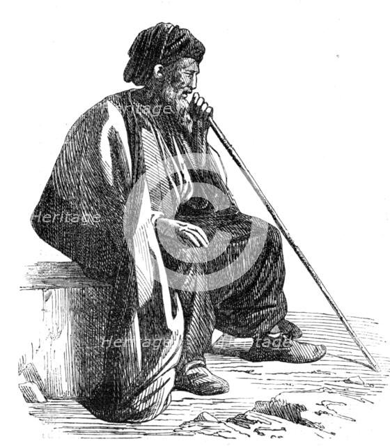 The Desert Route - Christian of Nazareth, 1857. Creator: Unknown.