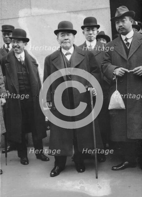 Baron Shibusawa, between c1910 and c1915. Creator: Bain News Service.