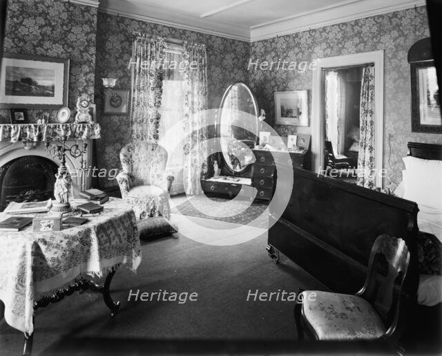 Residence of Mrs. H.C. Parke, bedroom, Detroit, Mich., between 1900 and 1910. Creator: Unknown.