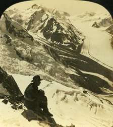 'The Tasman and Rudolph Glaciers, Southern Alps, New Zealand', c1909. Creator: George Rose.