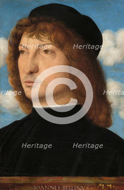 Portrait of a Venetian Gentleman, c. 1500. Creator: Giovanni Bellini.