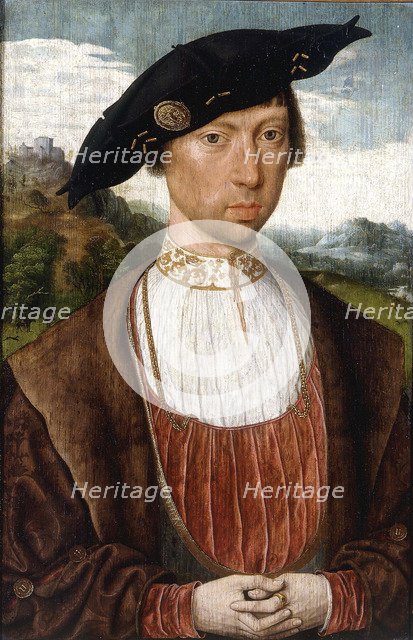 Portrait of Joost van Bronkhorst. Artist: Mostaert, Jan (1472/73-1555/56)