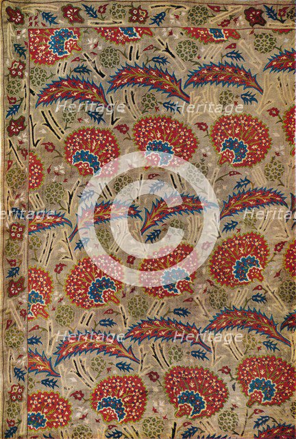 'Detail of Curtain, from Turkey', c1650. Artist: Unknown.