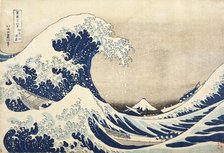 The Great Wave off Kanagawa, 1830-1831 . Creator: Hokusai.