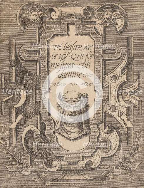 Targhe ed altri ornati di varie e capricciose invenzioni (Cartouches and other ornaments o..., 1773. Creator: Unknown.
