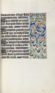 Book of Hours (Use of Rouen): fol. 34r, c. 1470. Creator: Master of the Geneva Latini (French, active Rouen, 1460-80).