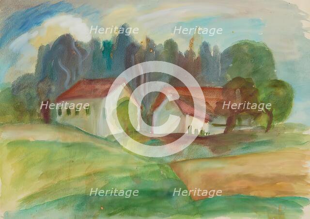 Houses, after 1938. Creator: Anny Dollschein.