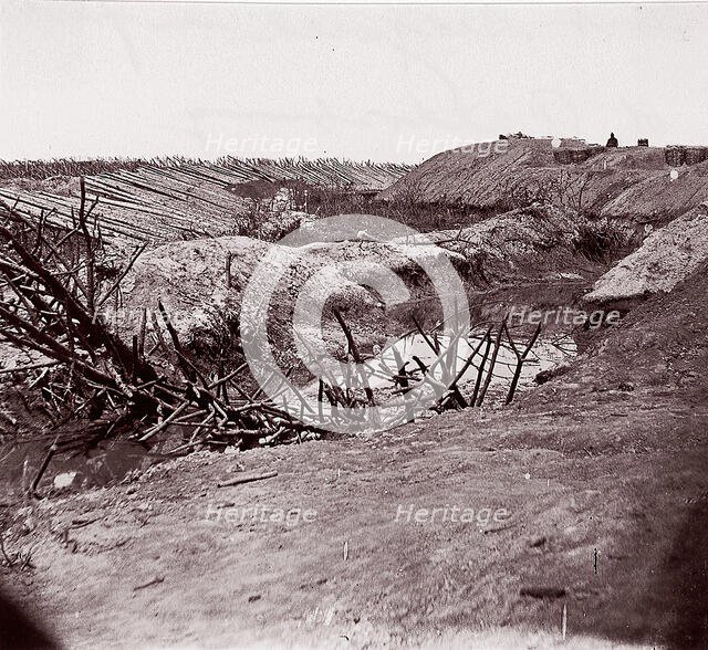 Fort Sedgwick in front of Petersburg, 1864. Creator: Tim O'Sullivan.