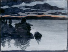 Evening, c1900. Creator: Hugo Simberg.