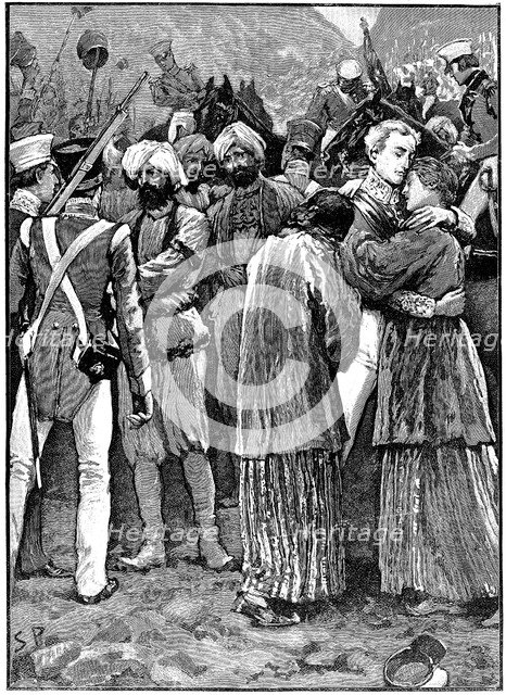First Anglo-Afghan War (1838-1842), c1885. Artist: Unknown