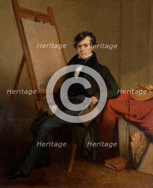 Portrait of the Artist (Self Portrait), 1826-1828. Creator: Henry Room.