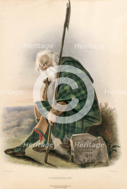 Farquharson, from The Clans of the Scottish Highlands, pub. 1845 (colour lithograph)