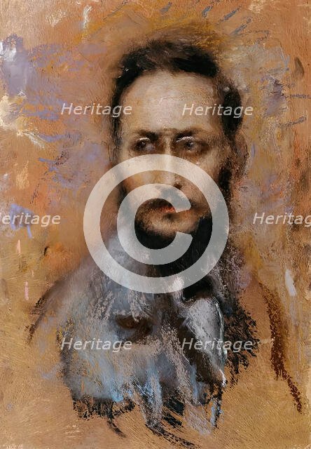 The historian Ludo Moritz Hartmann, c1900. Creator: Arturo Rietti.