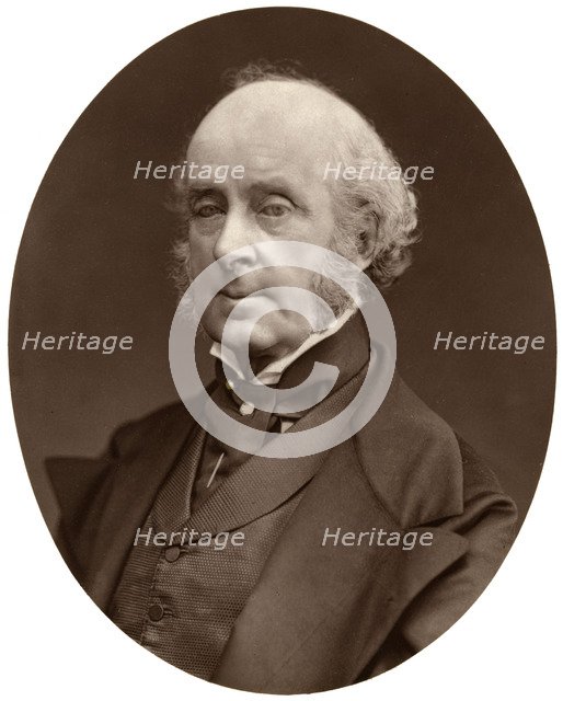 Right Hon Lord Talbot de Malahide, President of the Royal Archeological Institute, 1876.Artist: Lock & Whitfield