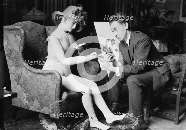 Jas. Montgomery Flagg, 1913. Creators: Bain News Service, George Graham Bain.