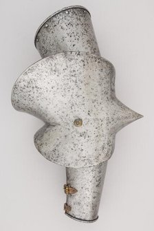 Left Arm Defense (Vambrace) with Elbow Reinforce, Italian, Milan, ca. 1450-60. Creator: Unknown.