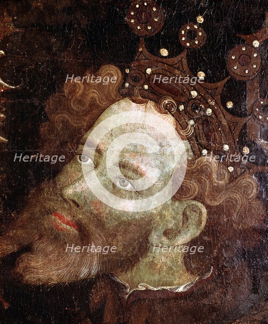 Pedro IV 'The Ceremonious', Painting on wood, 15th century Valencian school.