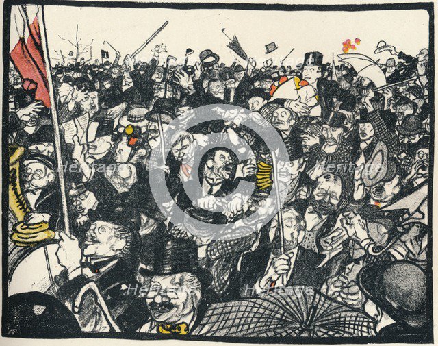 'Le Triomphateur Aux Elections, c1911. Artist: Georges Dupuis.