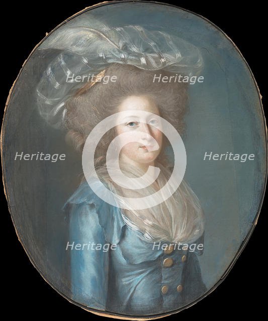 Madame Élisabeth de France (1764-1794), ca. 1787. Creator: Adélaïde Labille-Guiard.