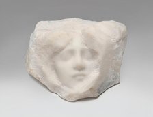 Untitled (Female Head), c. 1890-1920. Creator: Edouard Fortiny.