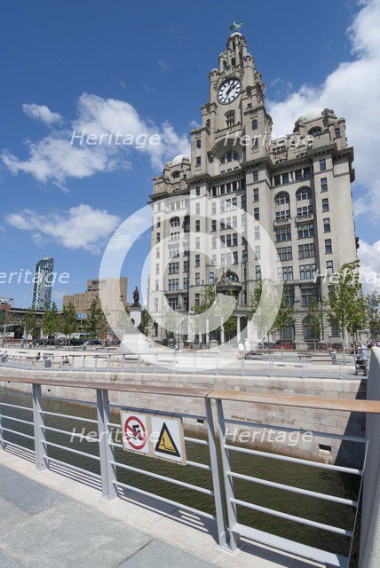 UK, Liverpool, Liver Bldg, 2009. Creator: Ethel Davies.