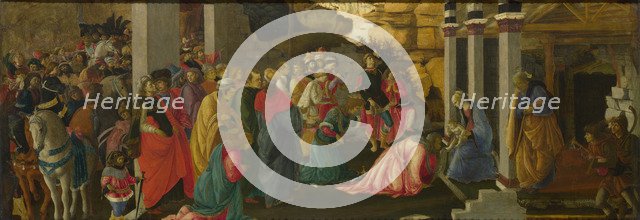 The Adoration of the Kings, ca 1470. Artist: Botticelli, Sandro (1445-1510)