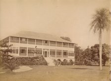 'Government House, near Kingston, Jamaica' c20th century.  Artist: Unknown.