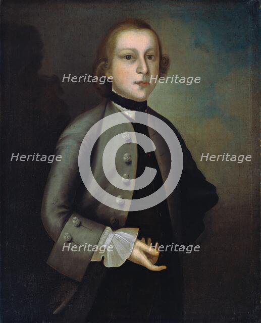 Isaac Foster, Jr., 1755. Creator: Joseph Badger.