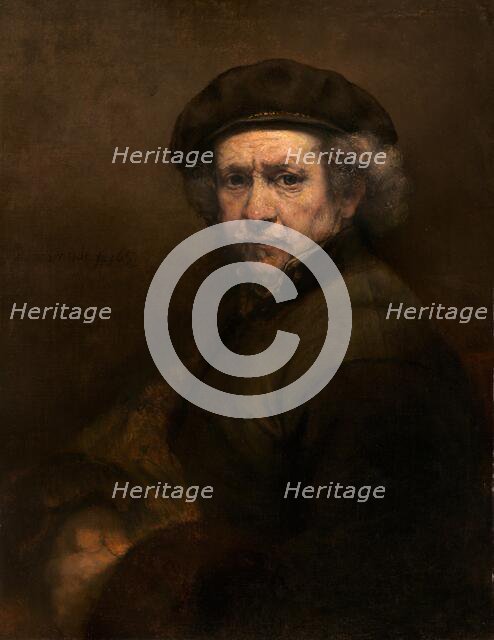 Self-Portrait, 1659. Creator: Rembrandt Harmensz van Rijn.