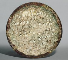 Dish depicting a Wedding Procession, Iran, first quarter 13th century. Creator: Unknown.
