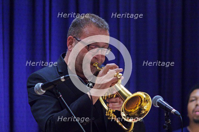 Ernie Hammes, Watermill Jazz Club, Dorking, Surrey, 2015. Artist: Brian O'Connor.