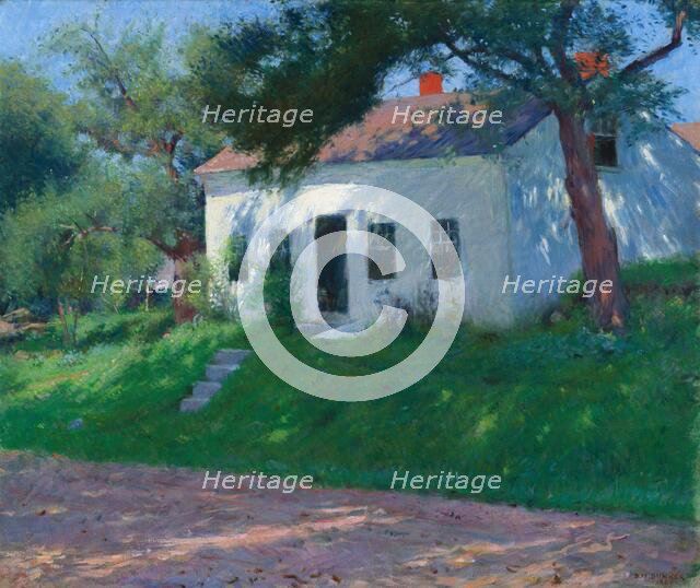 Roadside Cottage, 1889. Creator: Dennis Miller Bunker.