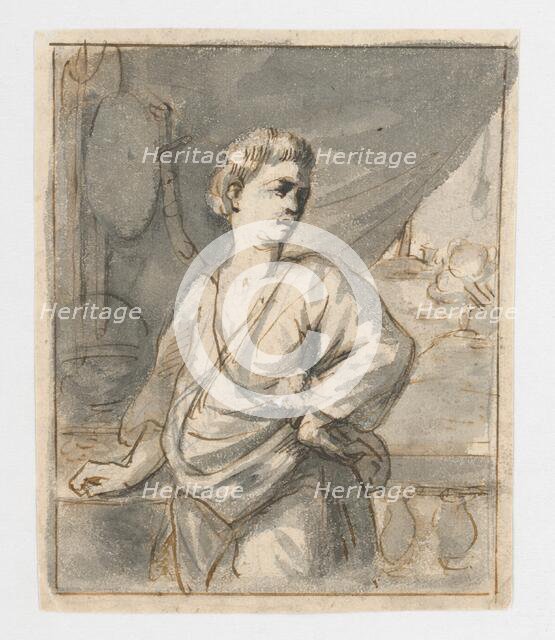 Study of a male portrait, 1701/1800. Creator: Unknown.